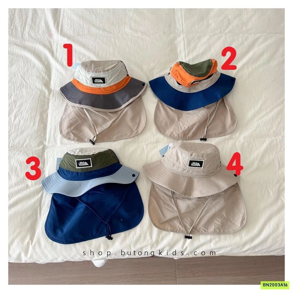 MŨ CHỐNG NẮNG VẠT CHE MỚI