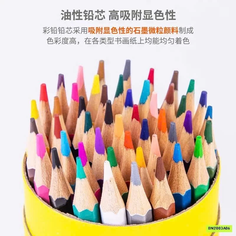 BÚT CHÌ MÀU DELI 48 MÀU