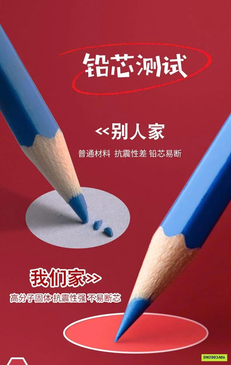 BÚT CHÌ MÀU DELI 48 MÀU