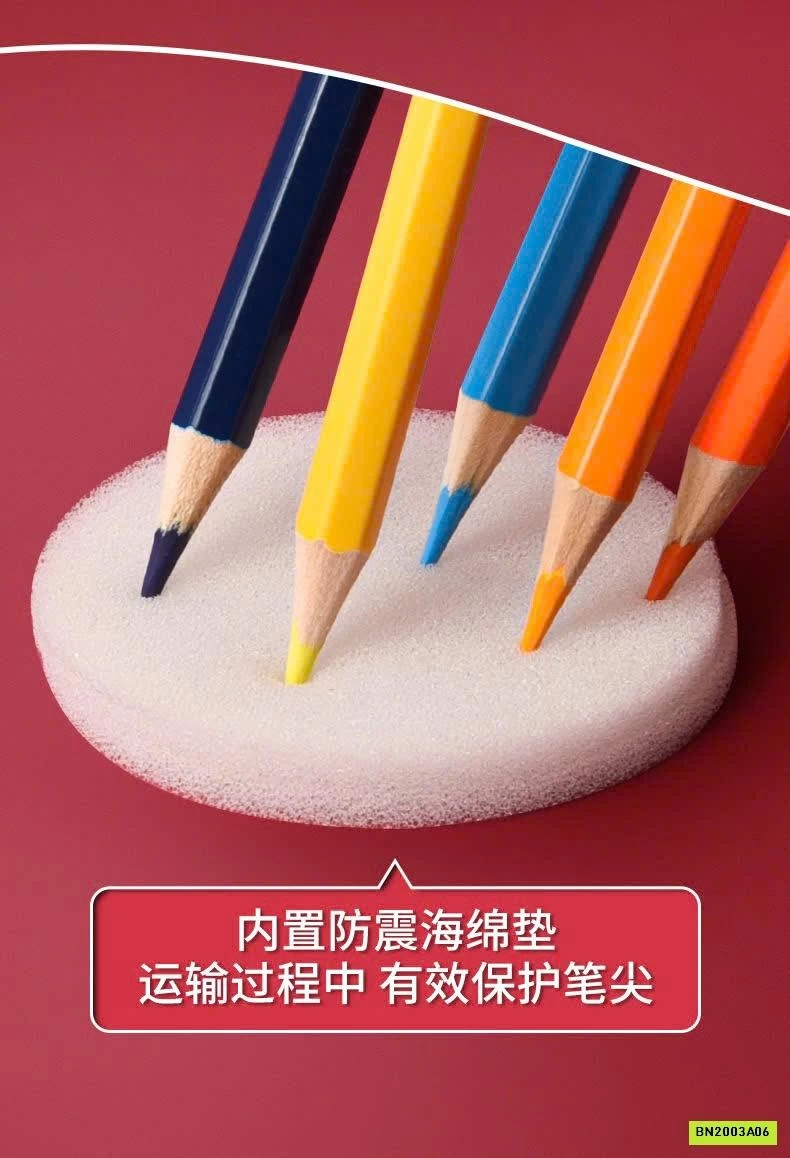 BÚT CHÌ MÀU DELI 48 MÀU