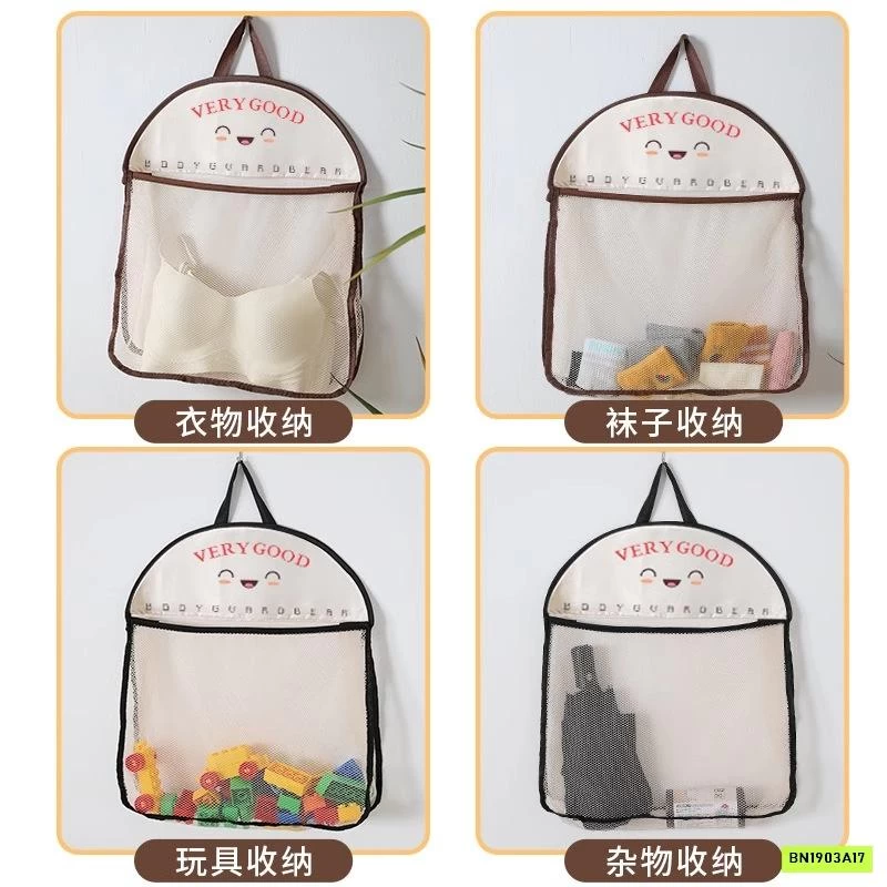 SÉT 3 TÚI LƯỚI ĐỰNG ĐỒ TREO TƯỜNG