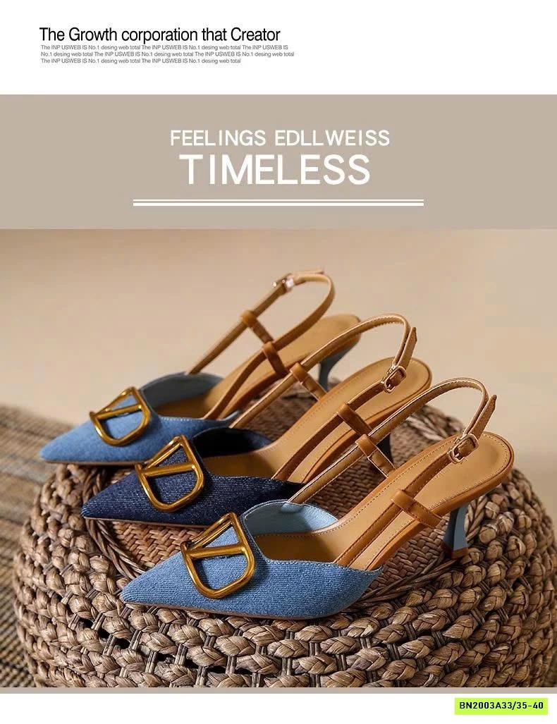 GIÀY MŨI NHỌN CAO GÓT NỮ