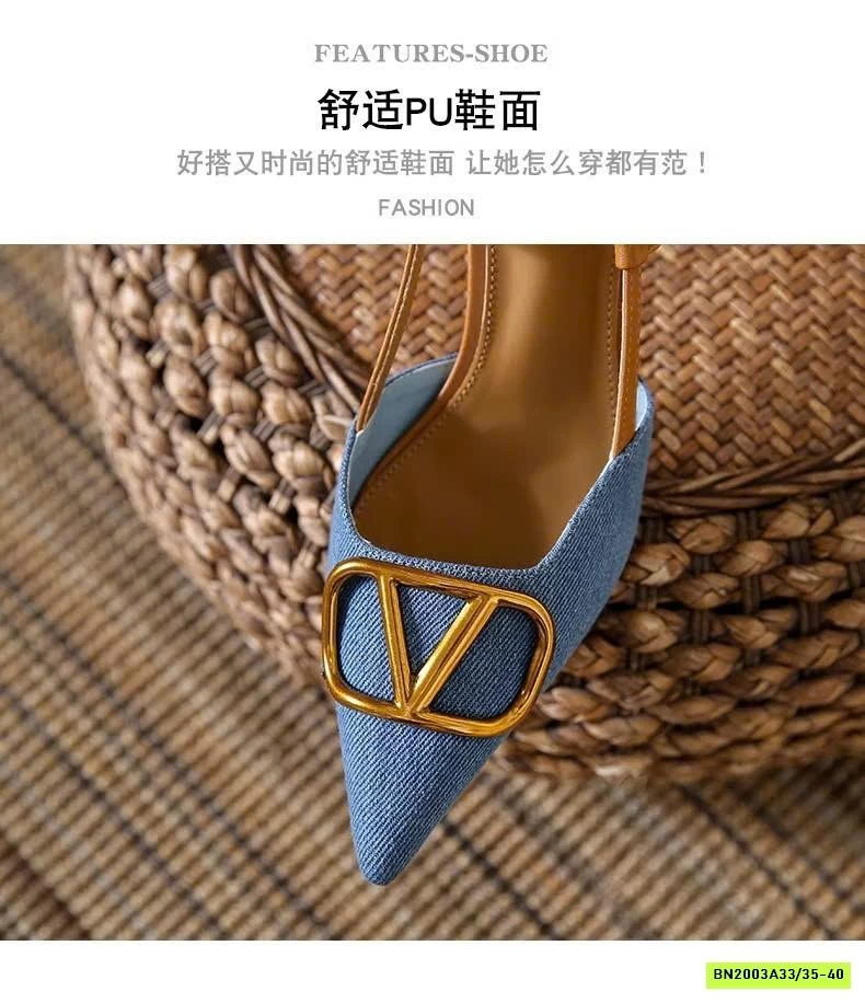 GIÀY MŨI NHỌN CAO GÓT NỮ