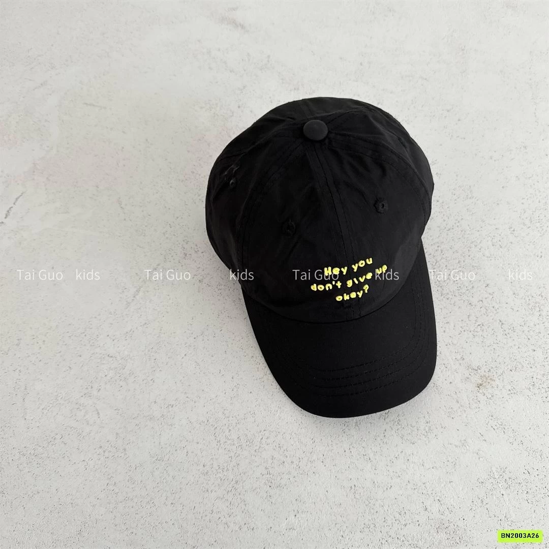 MŨ KẾT THÊU CHỮ NHỎ