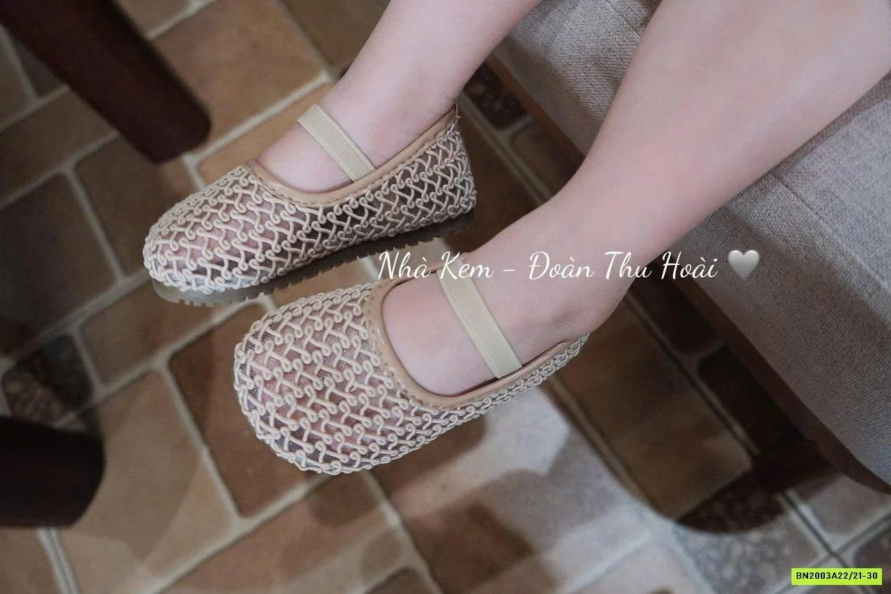 GIÀY BÚP BÊ LƯỚI MÙA HÈ