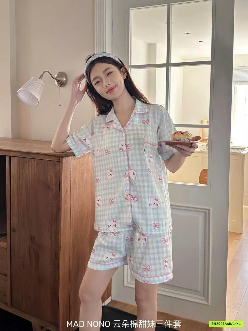 BỘ MẶC NHÀ 3 MÓN MADNONO