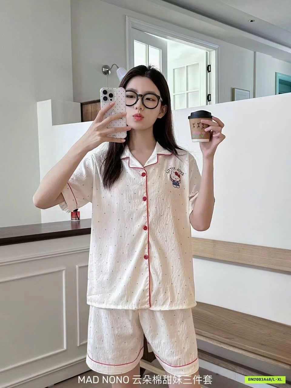 BỘ MẶC NHÀ 3 MÓN MADNONO