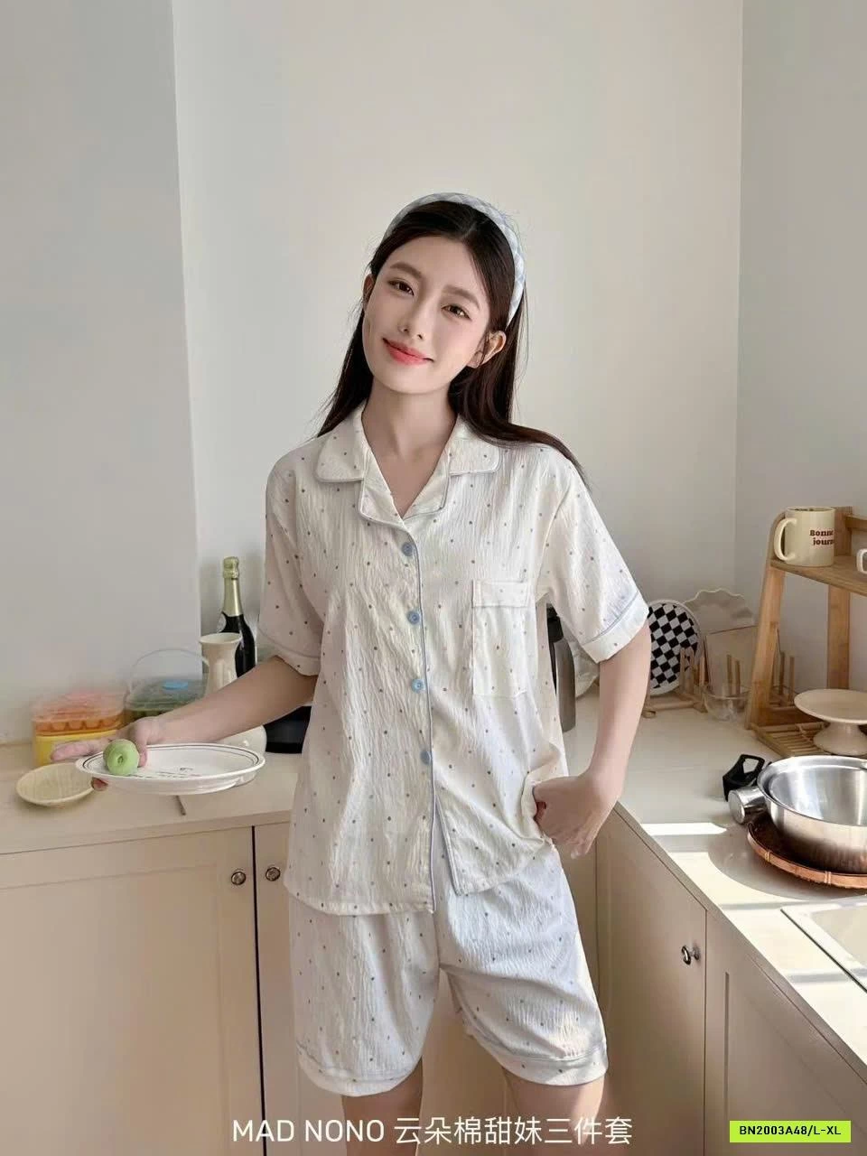 BỘ MẶC NHÀ 3 MÓN MADNONO