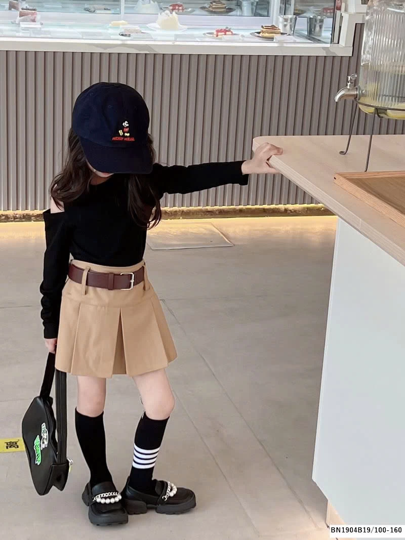 SÉT CHÂN VÁY CHỮ A MIX ÁO ĐE HỞ VAI