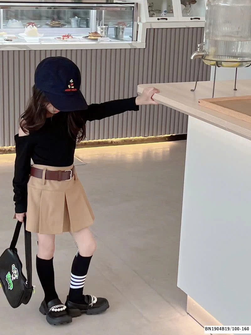 SÉT CHÂN VÁY CHỮ A MIX ÁO ĐE HỞ VAI