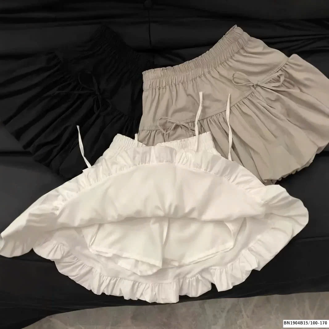 CHÂN VÁY BÉ ĐÍNH NƠ