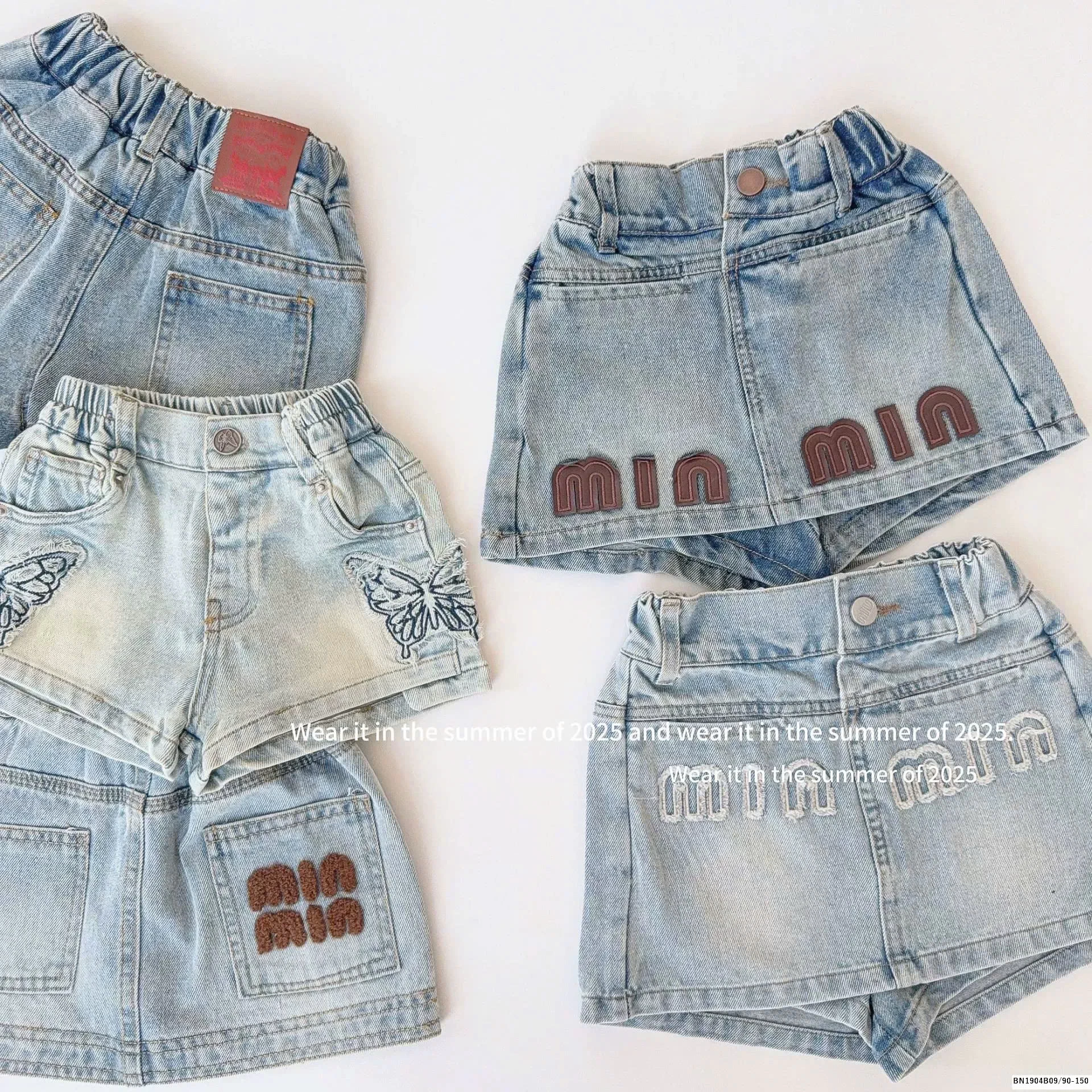 QUẦN SHORT JEAN BÉ GÁI