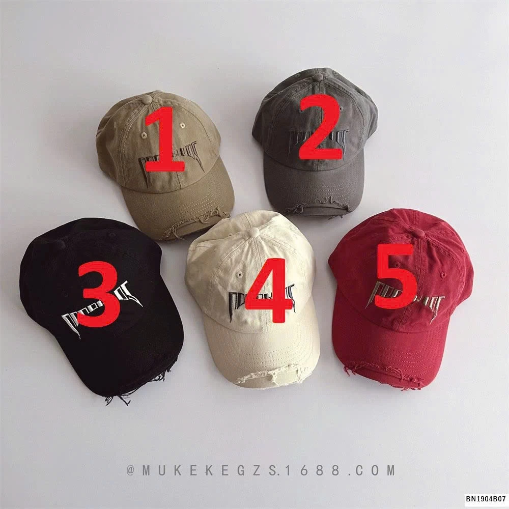 MŨ KẾT CHỮ RÁCH CHO BÉ