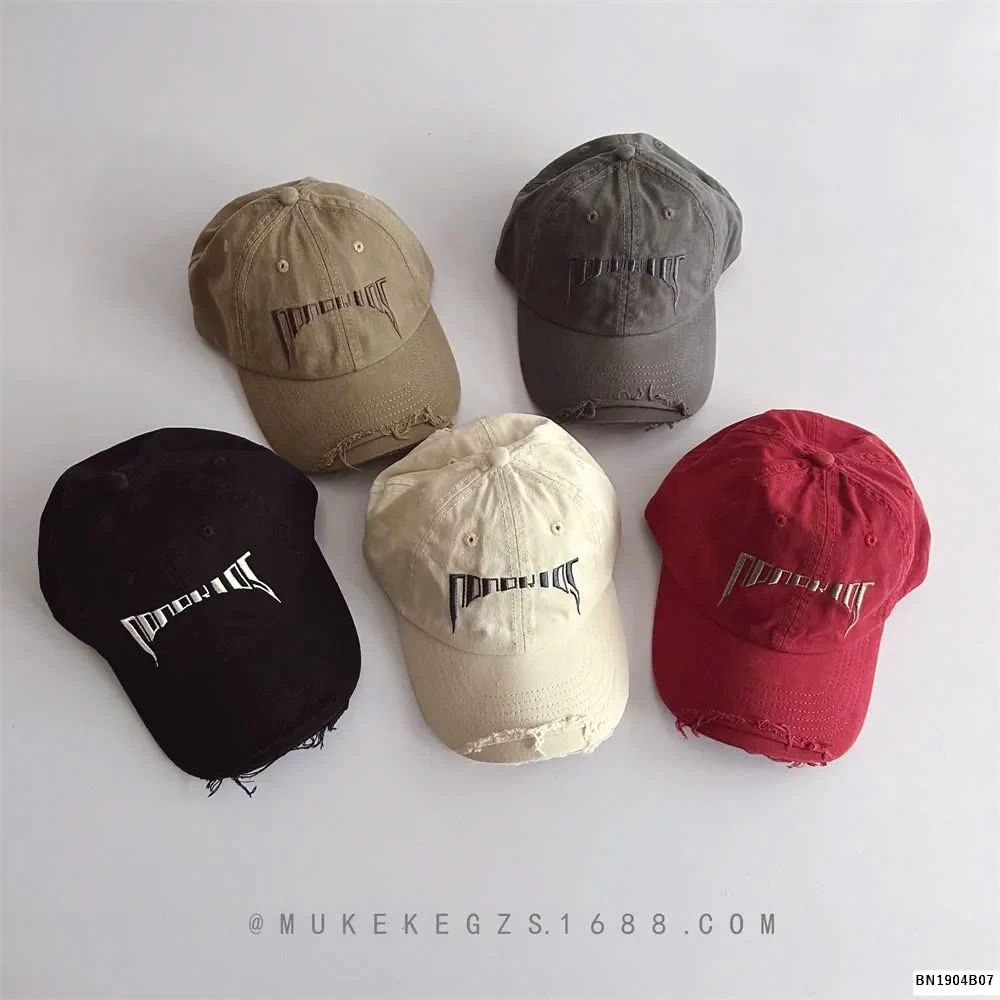 MŨ KẾT CHỮ RÁCH CHO BÉ