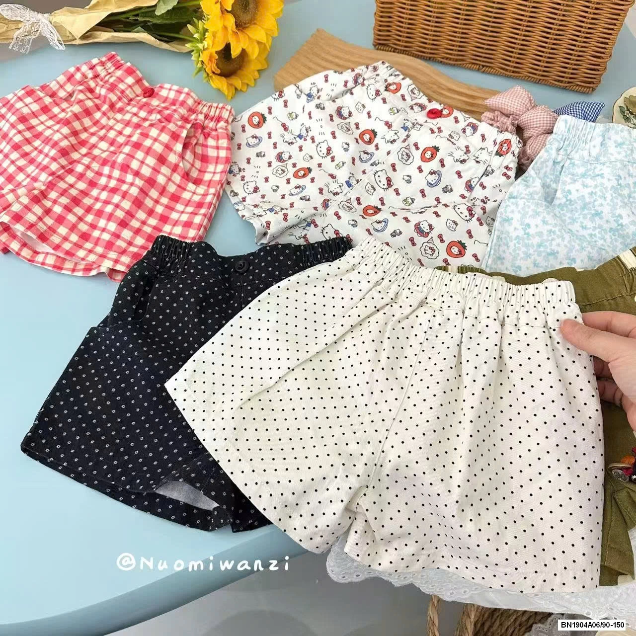 SHORT THÔ MỀM CẠP CHUN