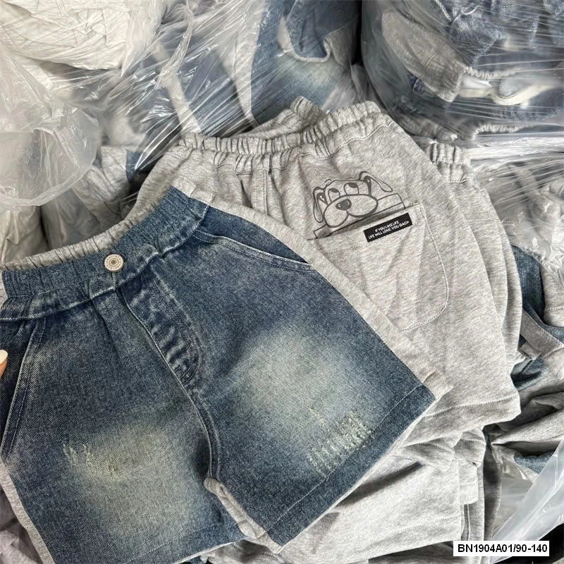 SHORT JEANS PHỐI COTTON 70621 MMY