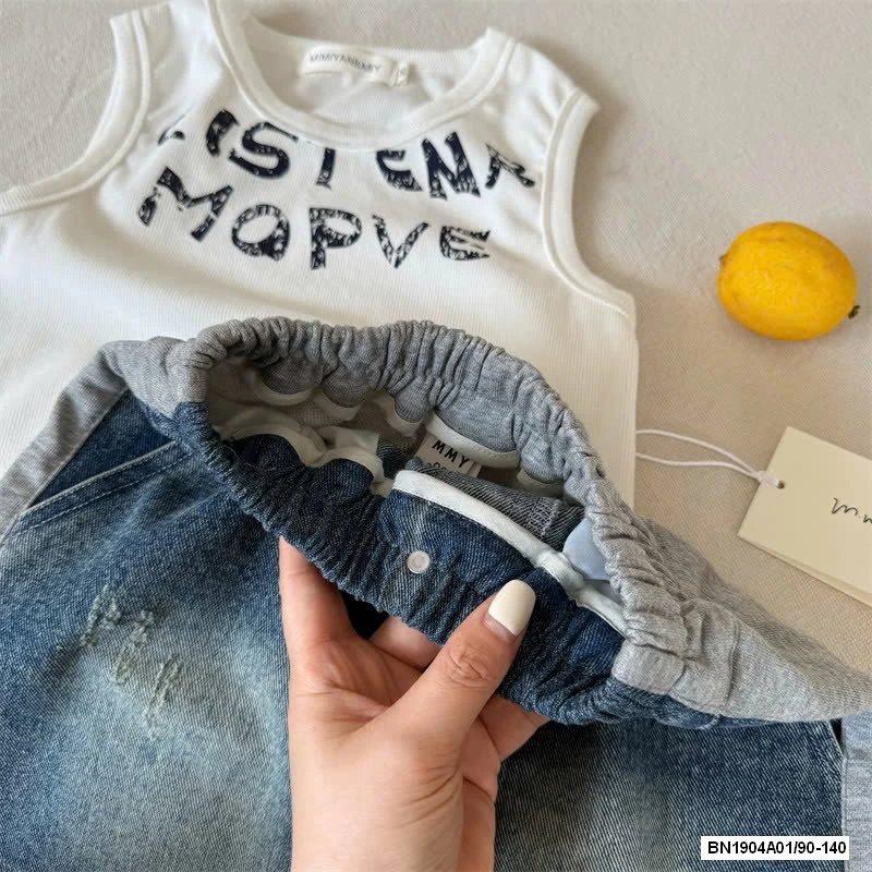 SHORT JEANS PHỐI COTTON 70621 MMY