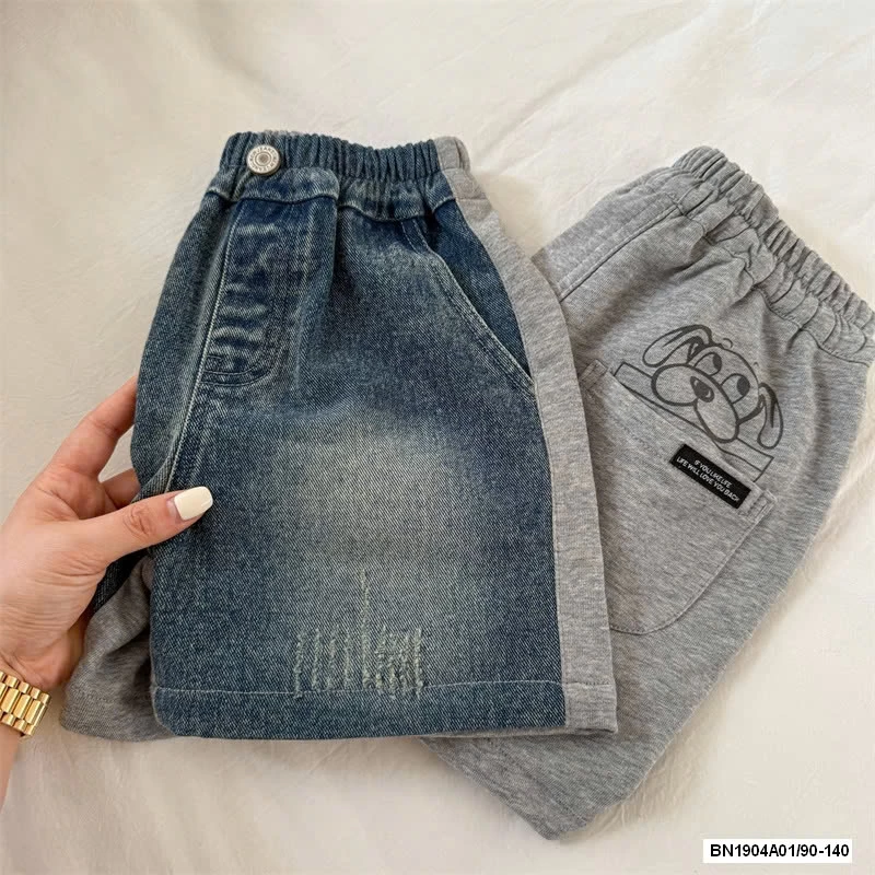 SHORT JEANS PHỐI COTTON 70621 MMY