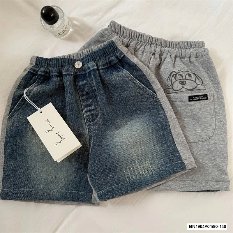 SHORT JEANS PHỐI COTTON 70621 MMY