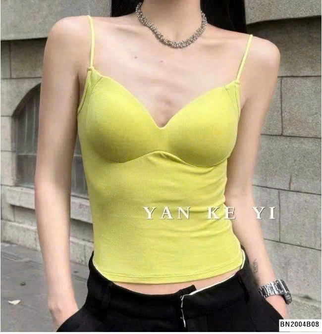 ÁO HAI DÂY HỞ LƯNG KÈM ĐỆM NGỰC