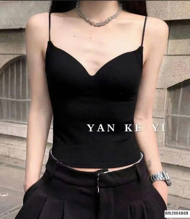 ÁO HAI DÂY HỞ LƯNG KÈM ĐỆM NGỰC