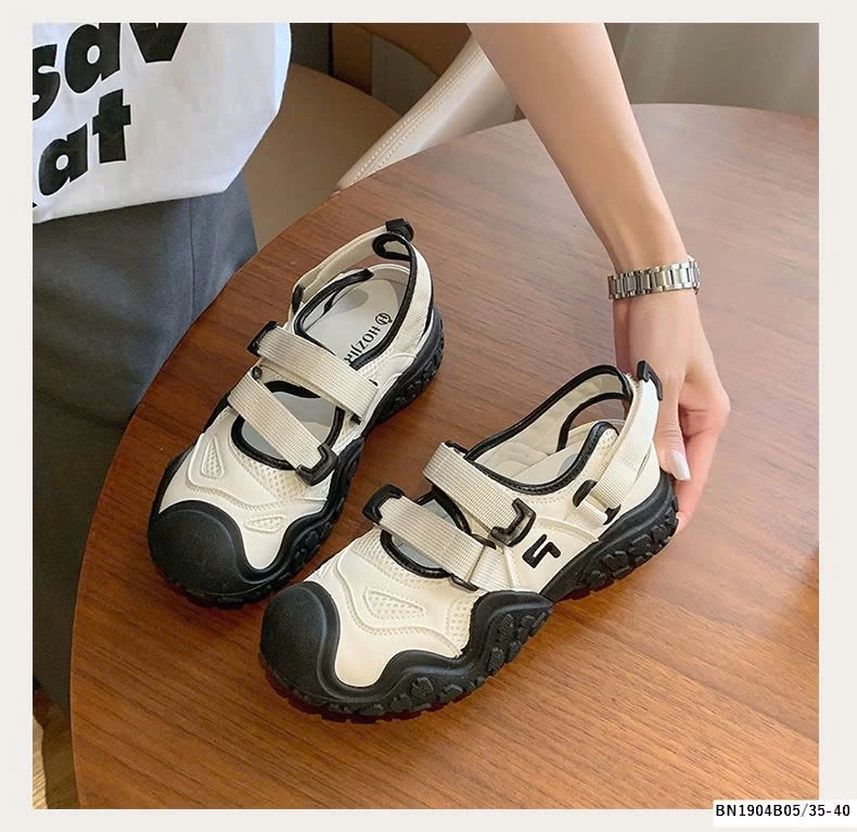 SANDAL THỂ THAO QUAI DÁN NỮ