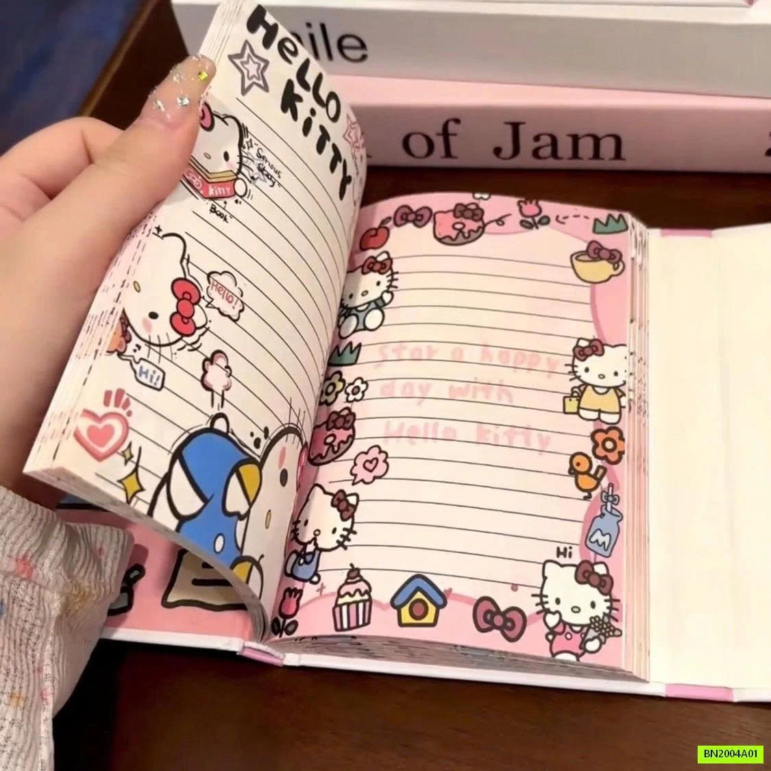 SỔ TAY KITTY DỄ THƯƠNG CHO BÉ