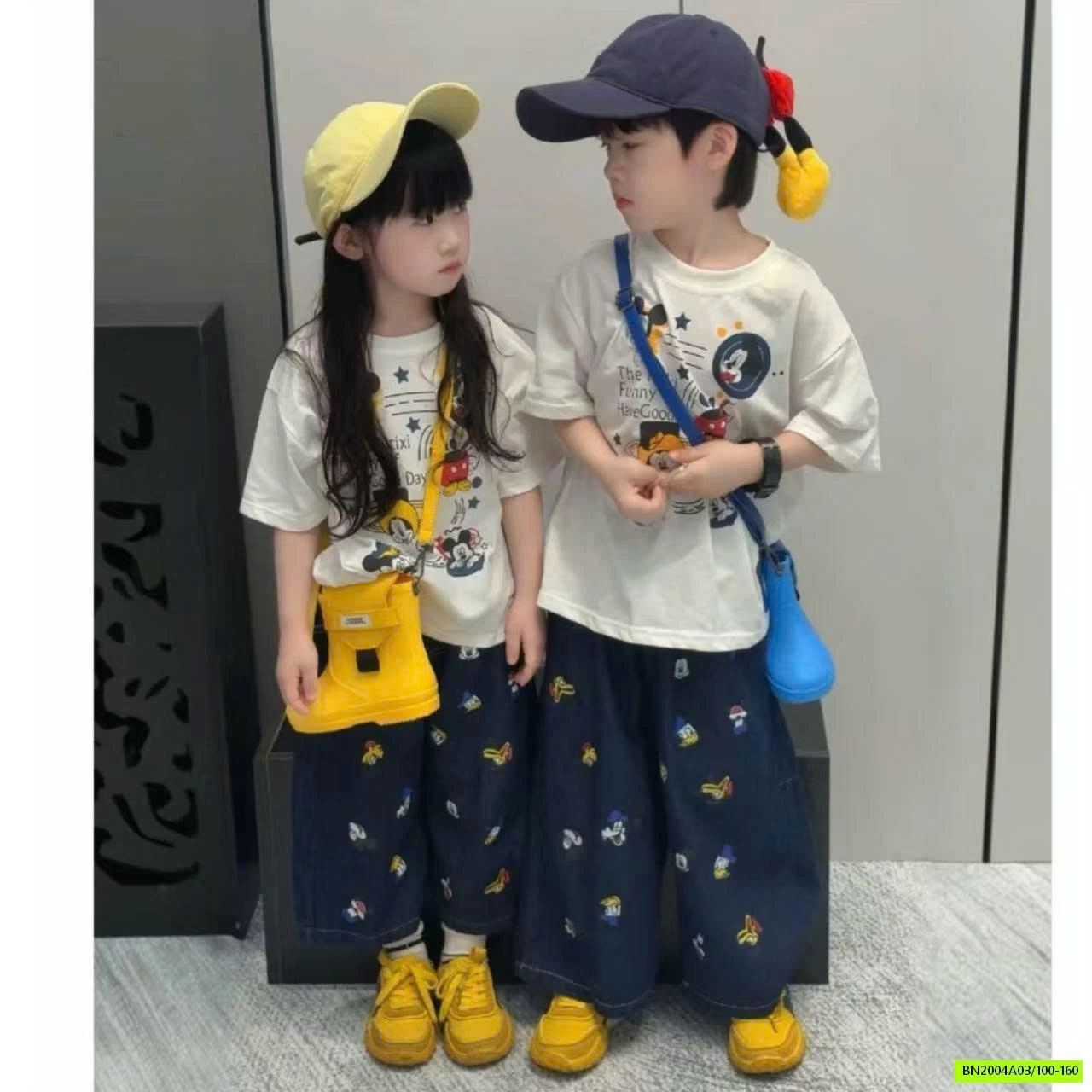 SÉT MICKEY DENIM SUÔNG