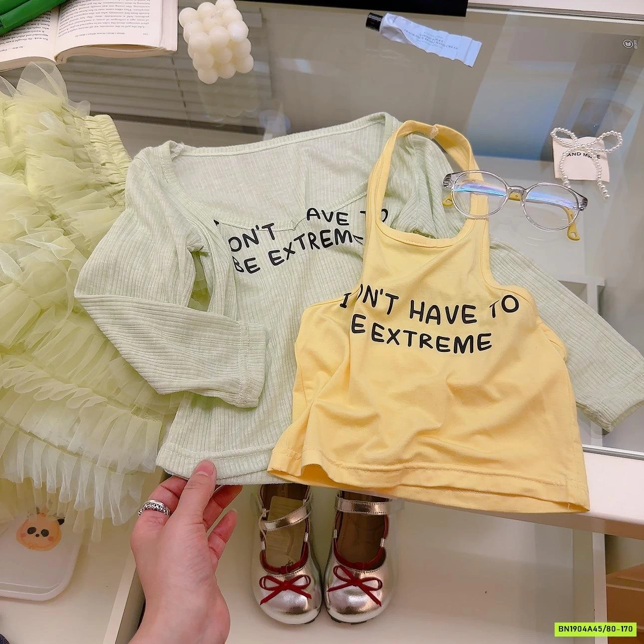 SÉT ÁO LƯỚI 2 CHI TIẾT