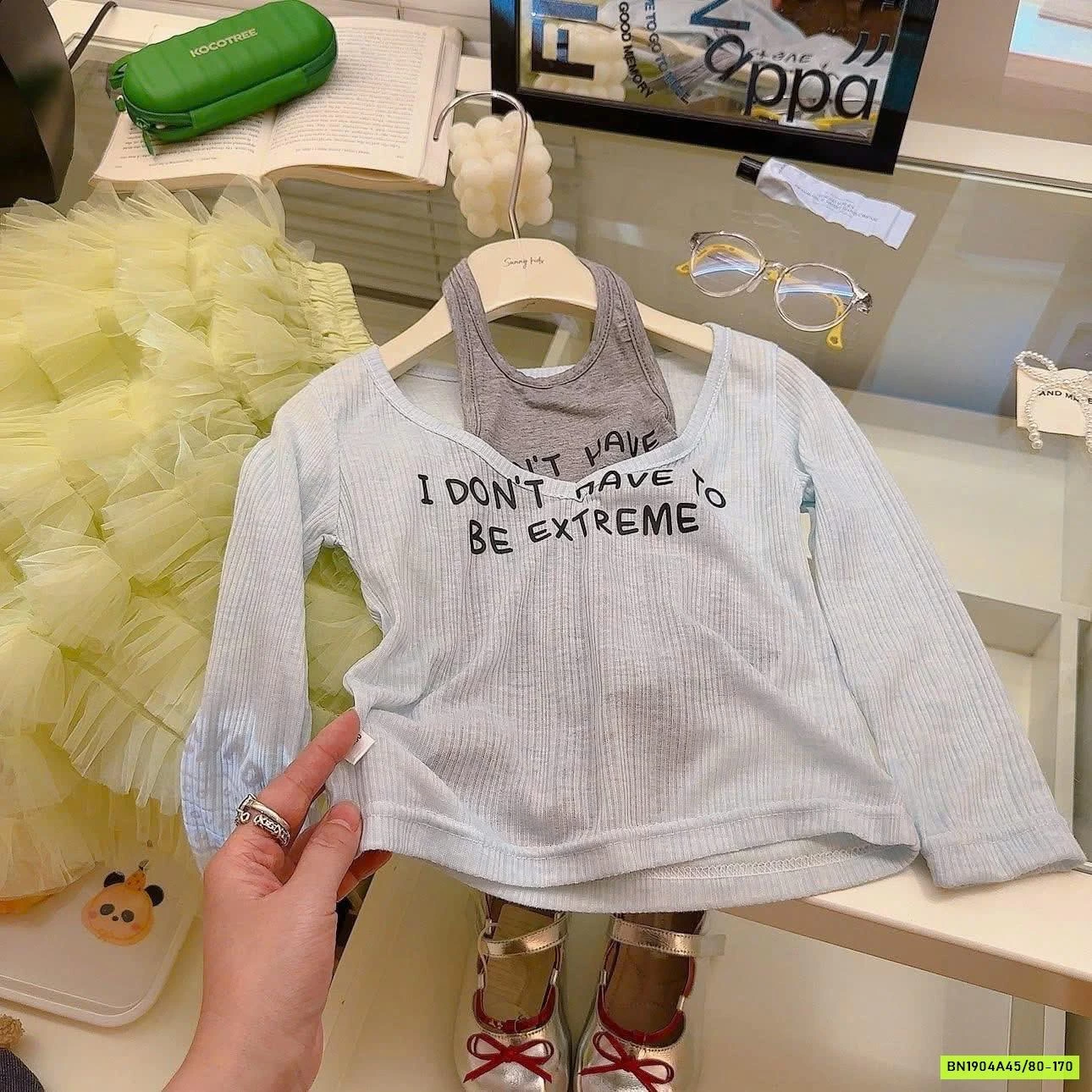 SÉT ÁO LƯỚI 2 CHI TIẾT