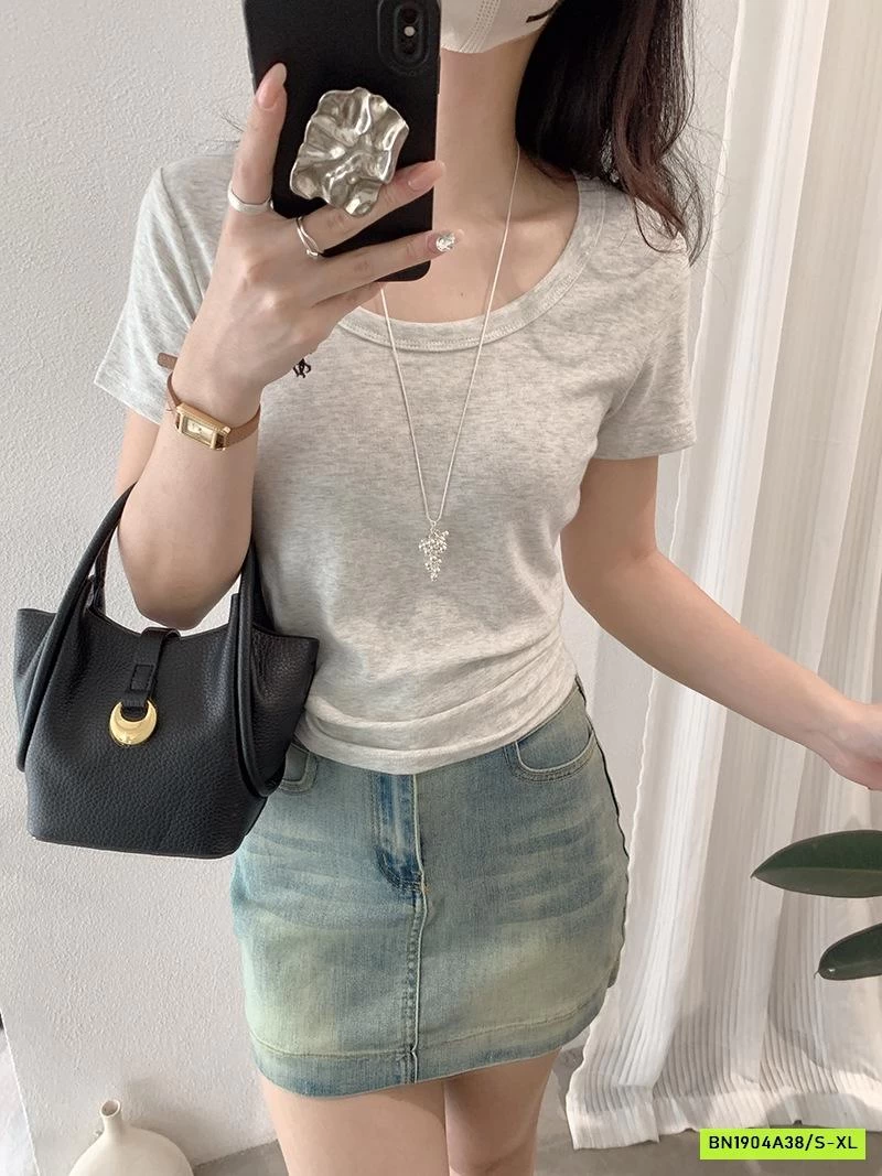 CHÂN VÁY JEAN NGẮN BASIC