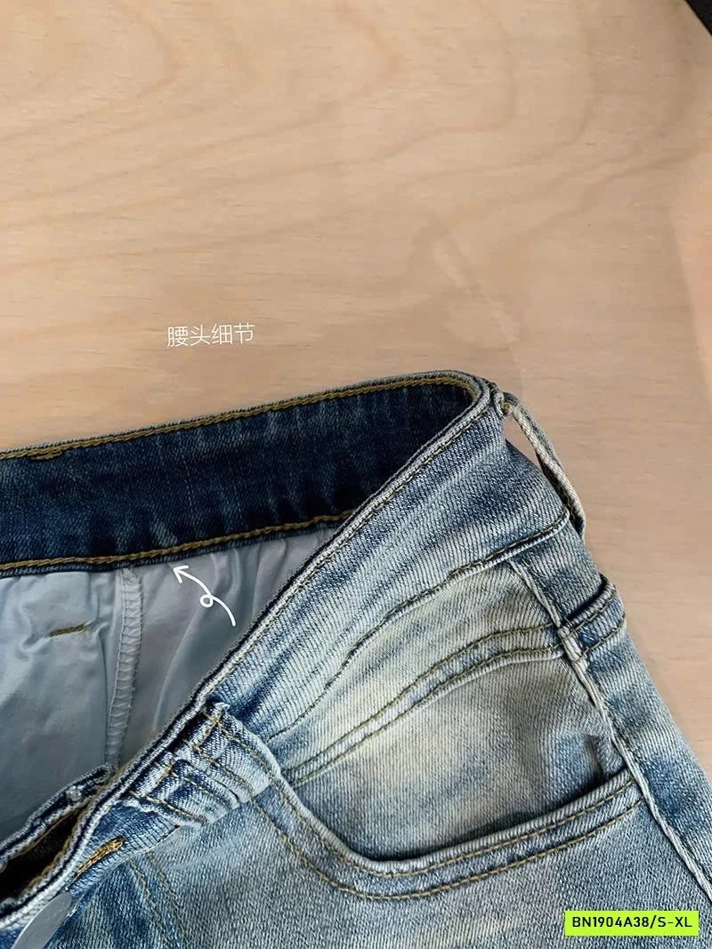 CHÂN VÁY JEAN NGẮN BASIC