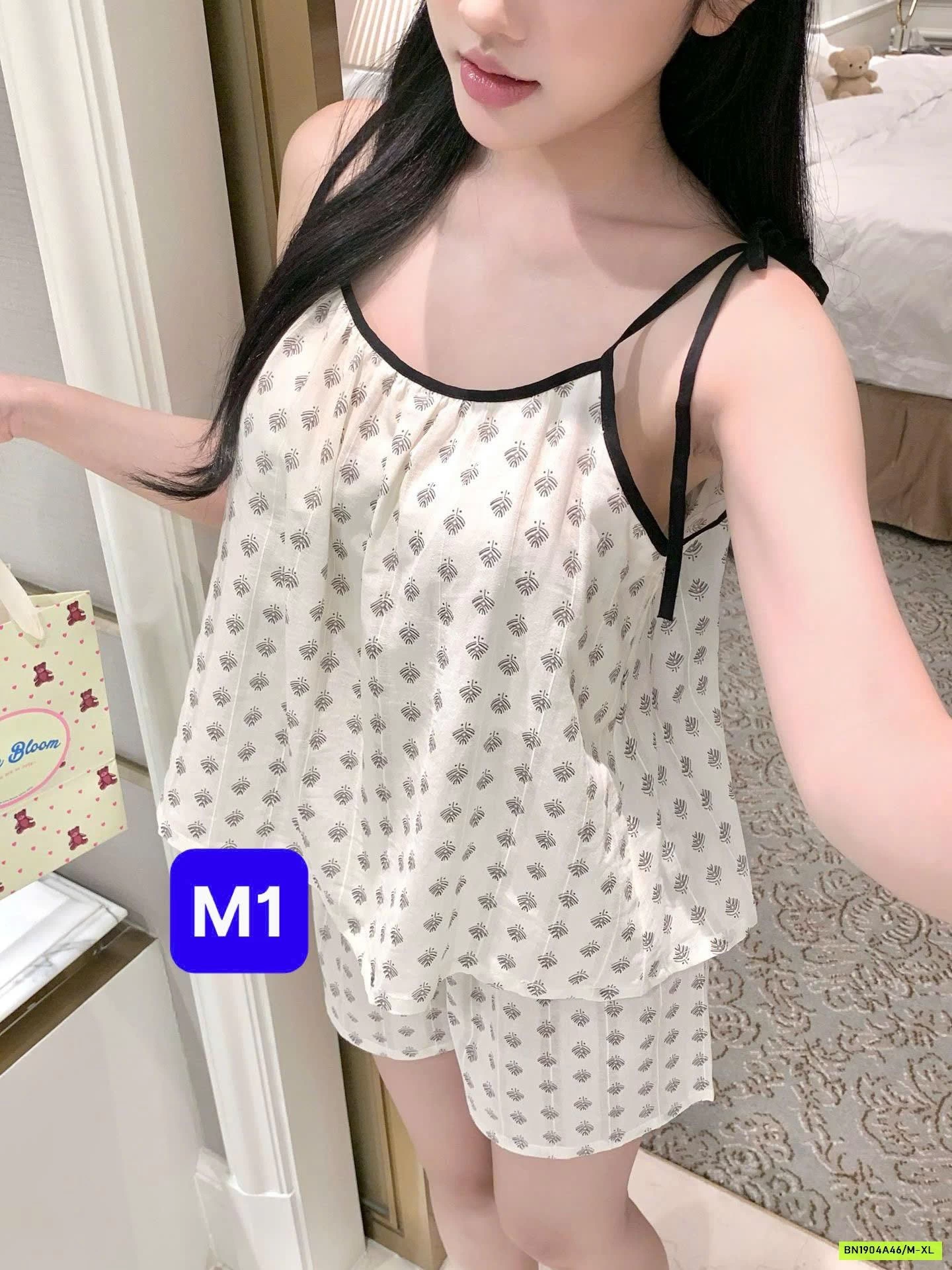 BỘ NGỦ THÔ 2 DÂY HOA NHÍ