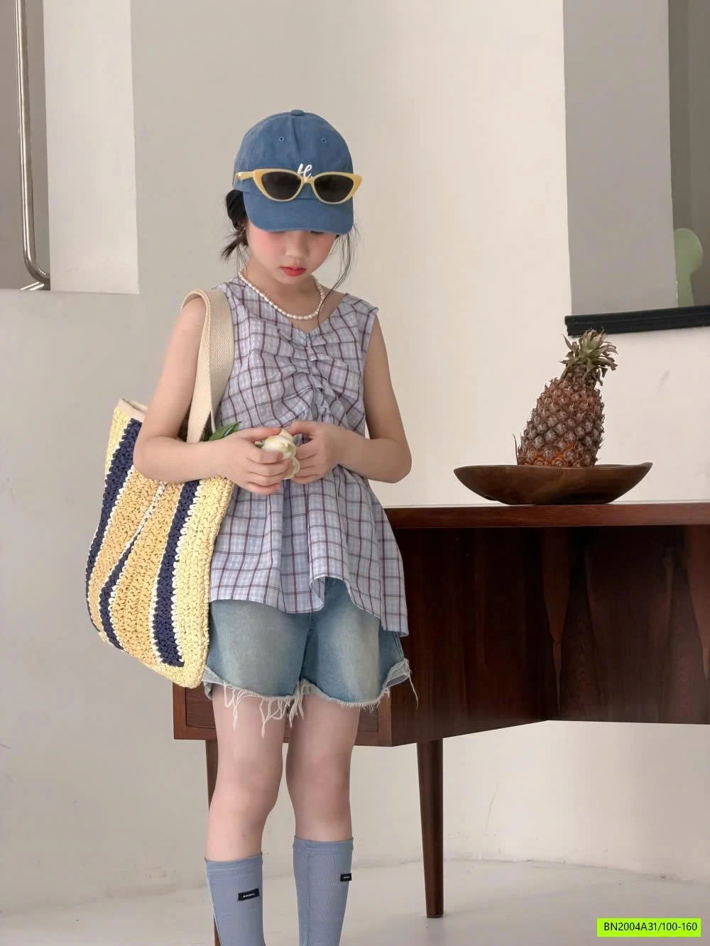 SHORT JEANS TUA GẤU KUMAIKIDS