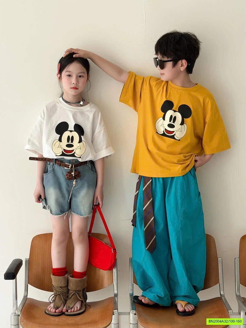 ÁO THUN MICKEY KUMAI