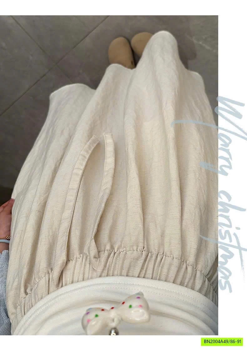 CHÂN VÁY DÀI XÒE CHỮ A , DÁNG SUÔNG PHONG CÁCH VINTAGE