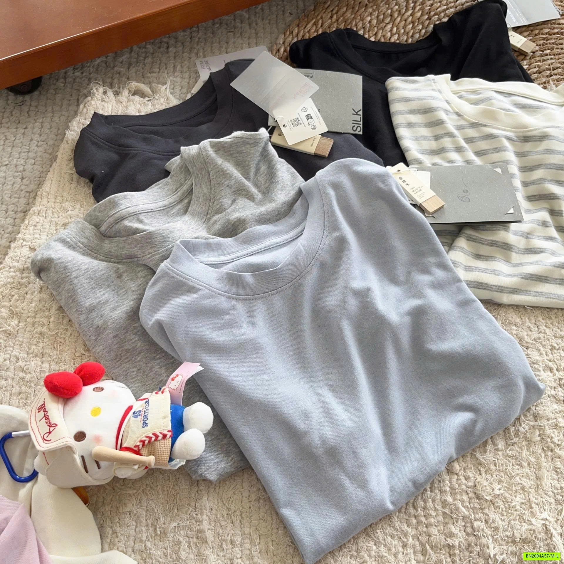 ÁO THUN LẠNH NGẮN TAY XUẤT HÀN