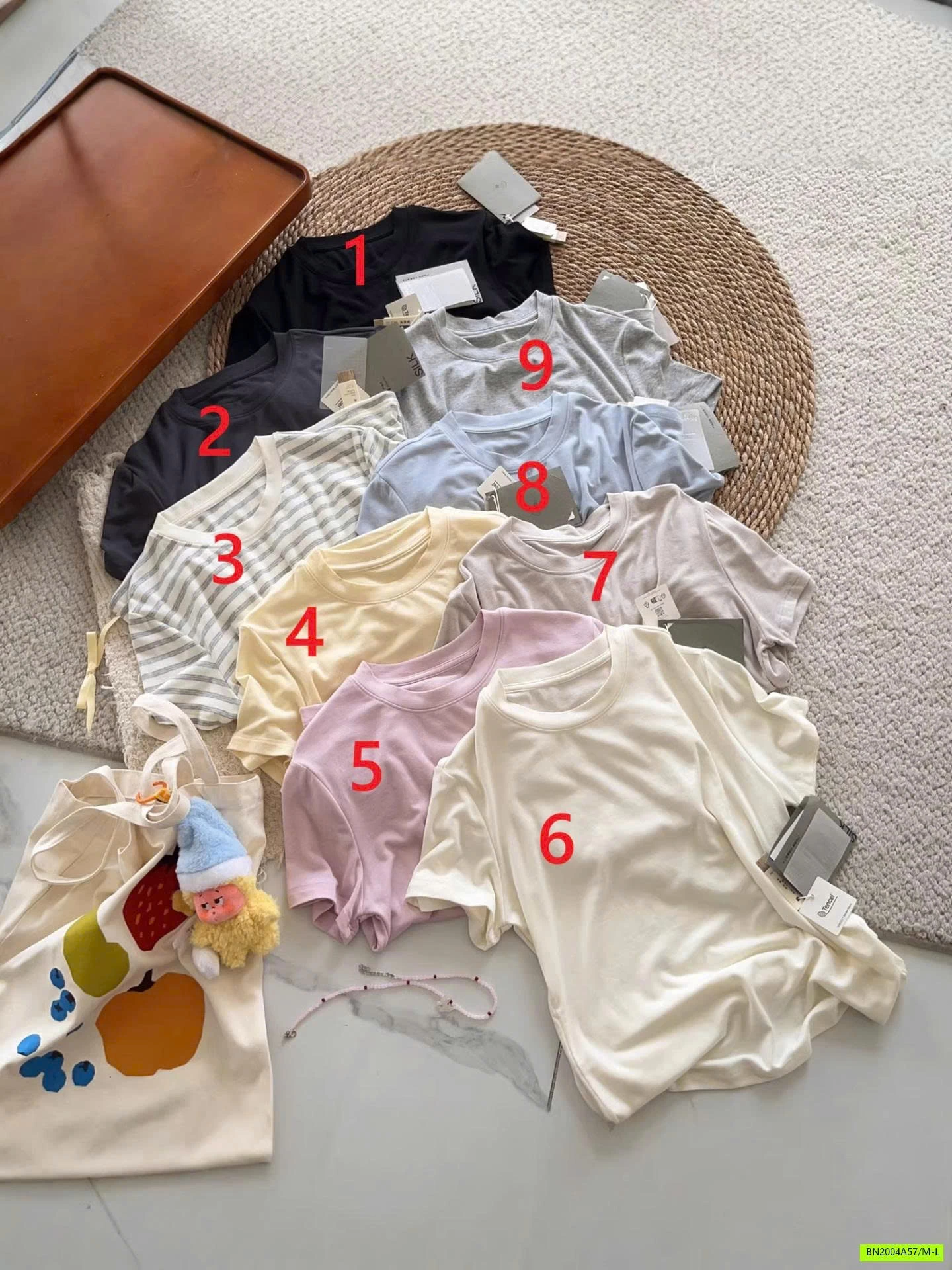 ÁO THUN LẠNH NGẮN TAY XUẤT HÀN