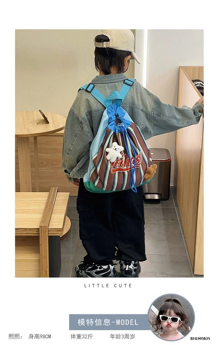 BALO KẺ SẮC MÀU THỜI TRANG TOCHASO