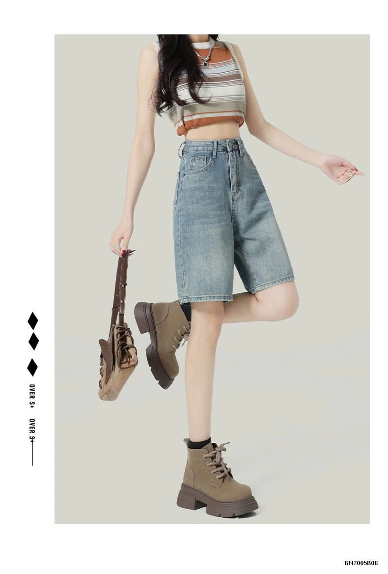 QUẦN SOOC JEAN NỮ