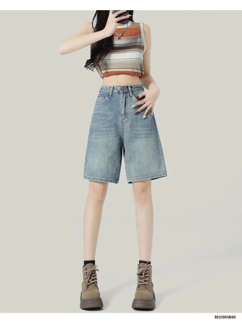 QUẦN SOOC JEAN NỮ