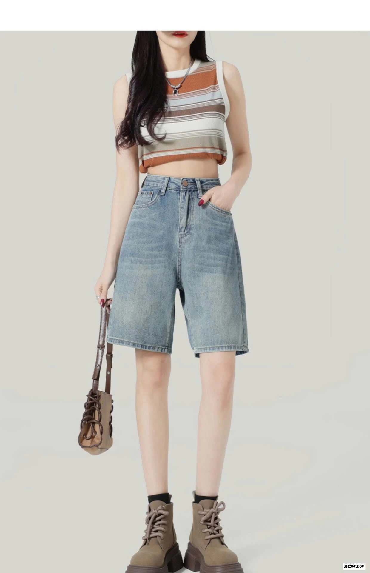 QUẦN SOOC JEAN NỮ