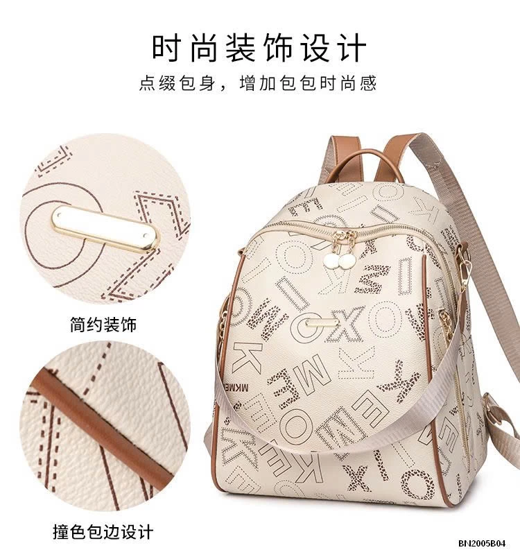 BALO DA PU CHỮ CÁI