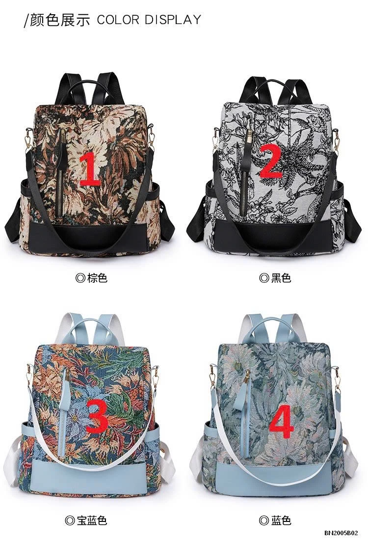 BALO HỌA TIẾT HOA LÁ