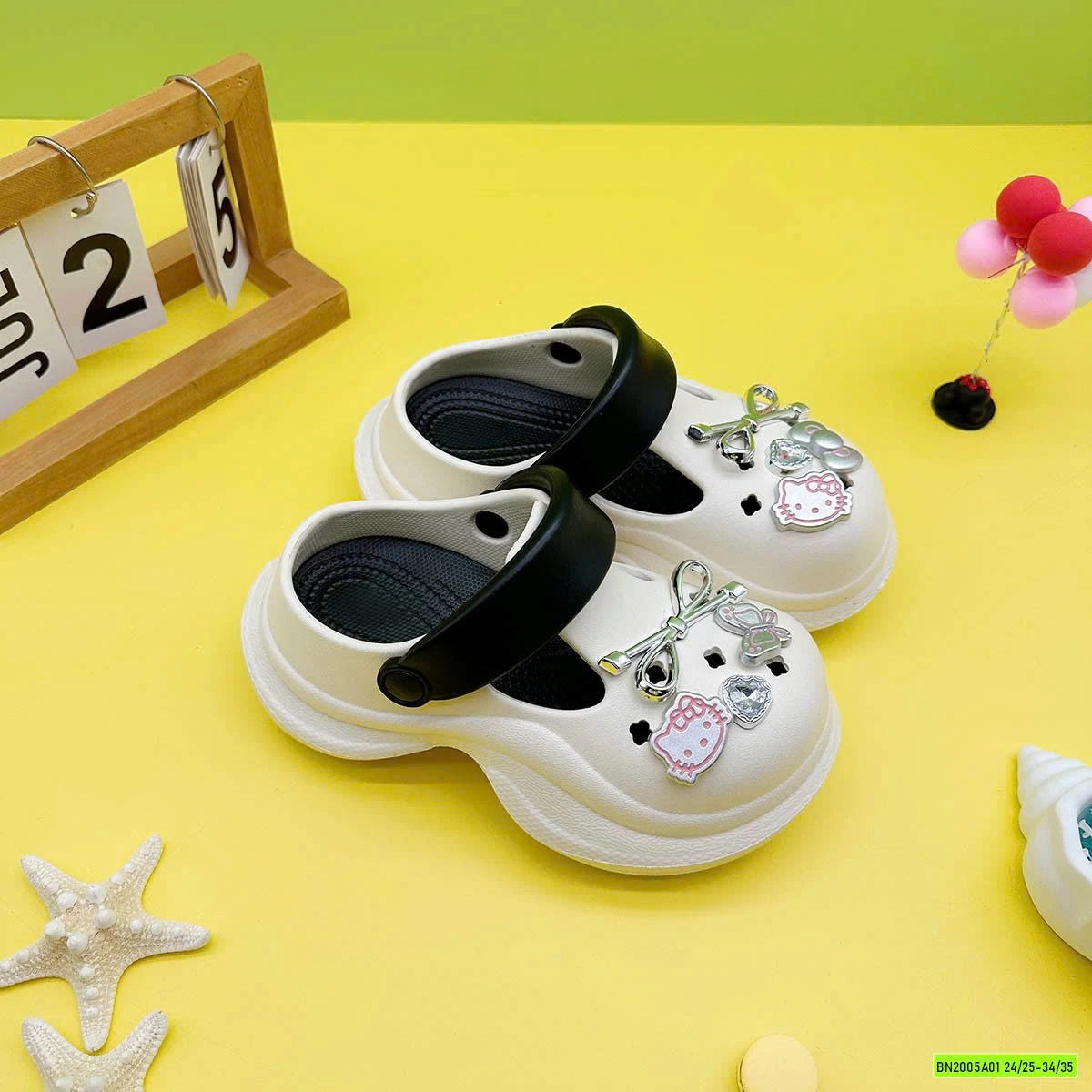 CROCS ĐẾ CAO KITTY