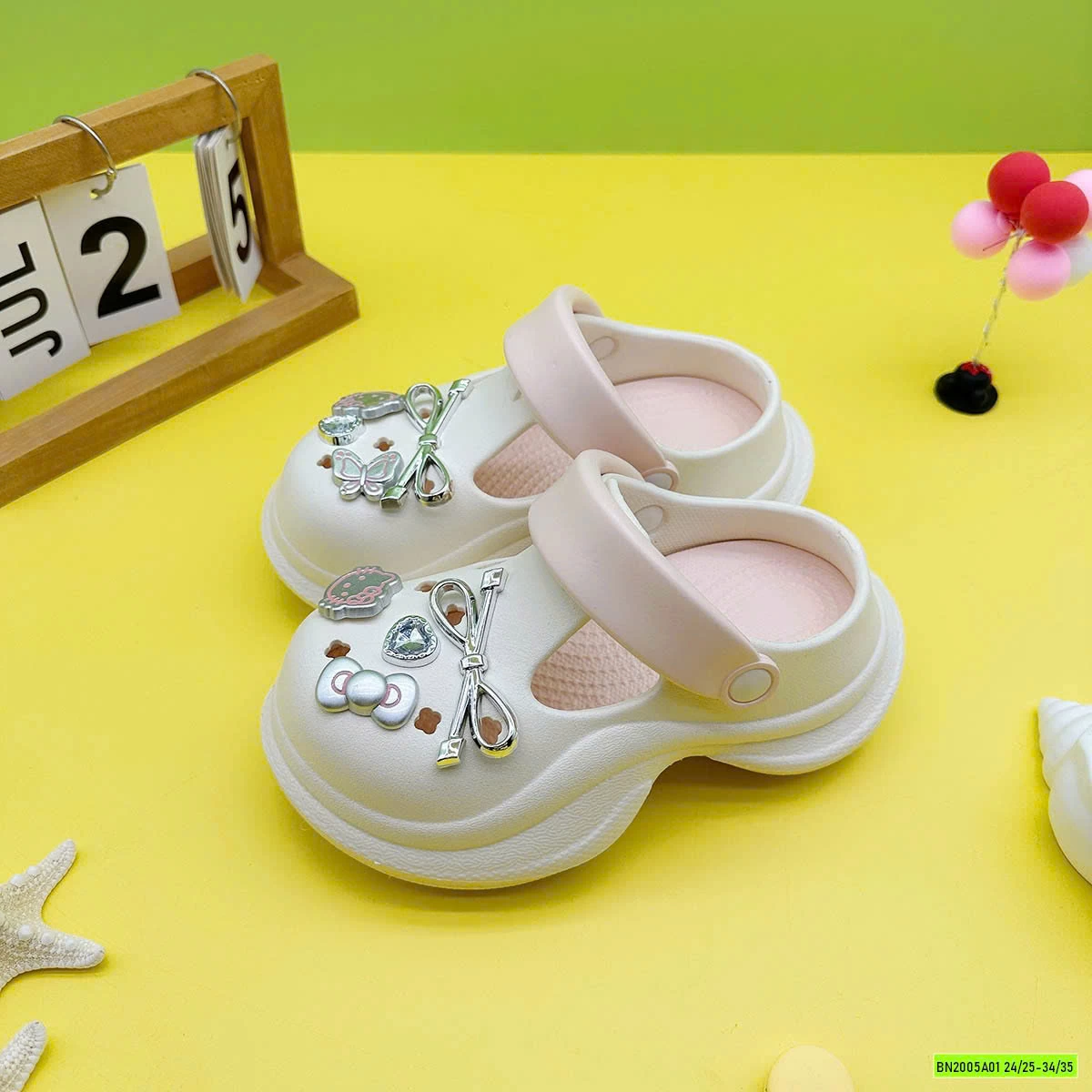 CROCS ĐẾ CAO KITTY