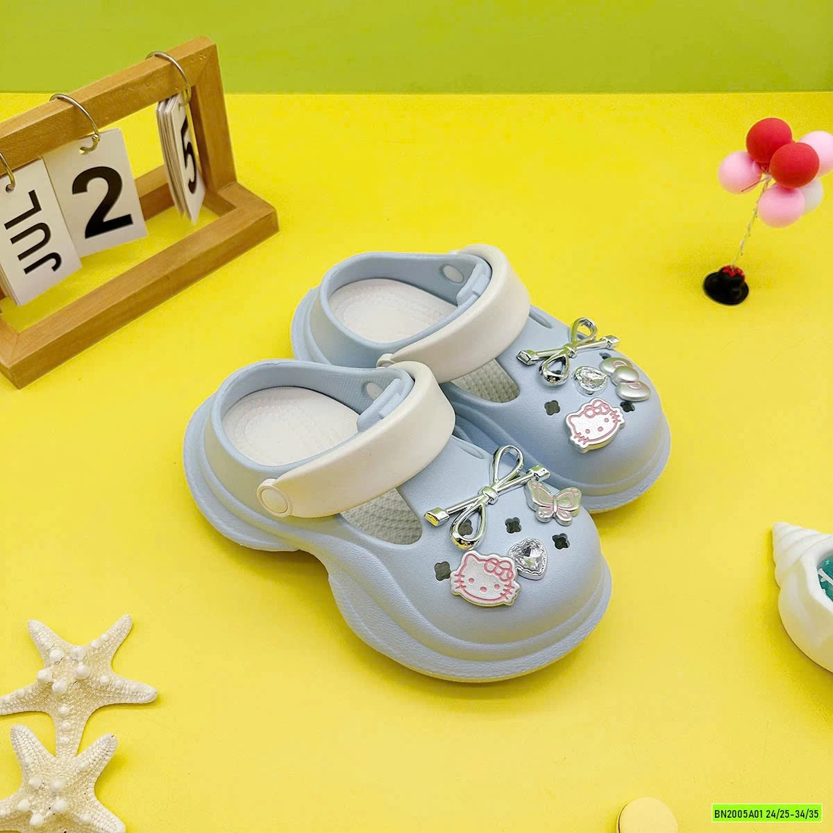CROCS ĐẾ CAO KITTY