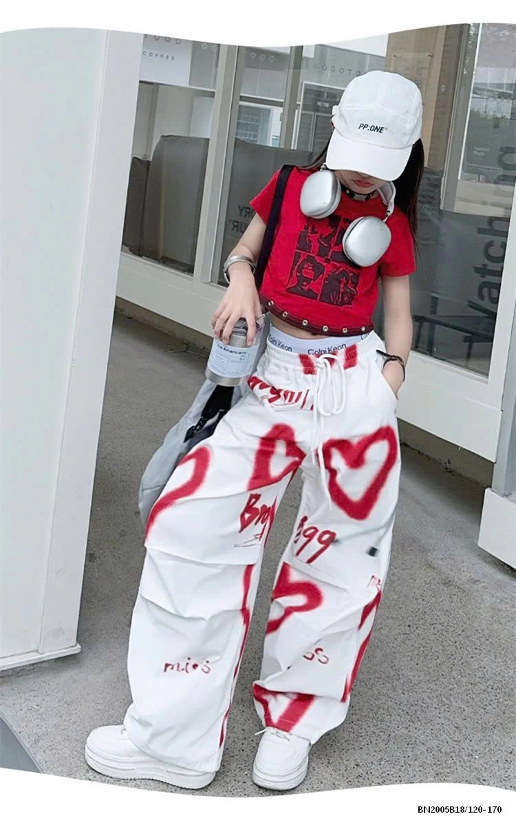 SÉT CROPTOP ĐỎ CÁ TÍNH  SZ ĐẠI