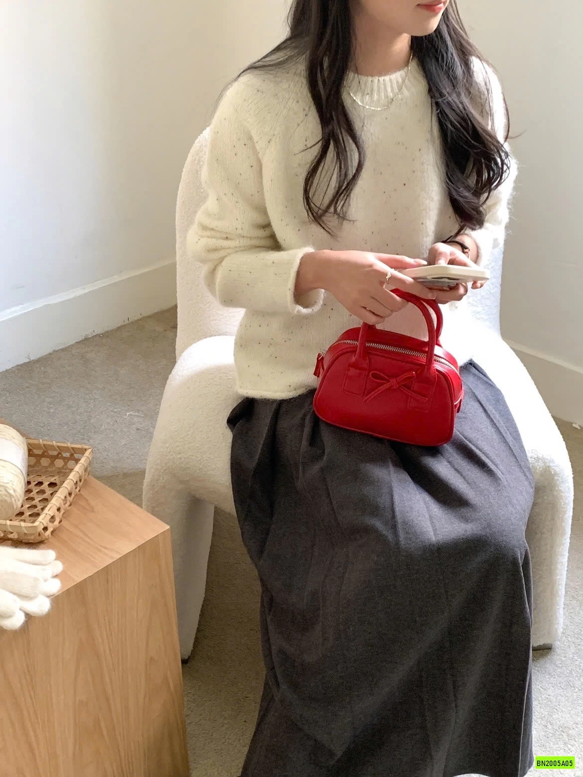 TÚI XÁCH NHỎ GẮN NƠ HÀN QUỐC