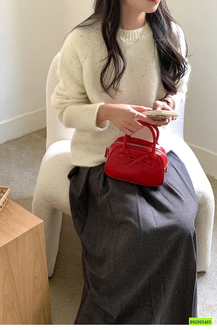 TÚI XÁCH NHỎ GẮN NƠ HÀN QUỐC